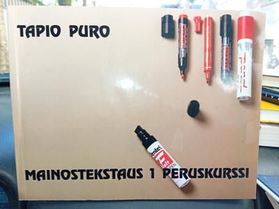 Puro : Mainostekstaus 1 peruskurssi ( SIS POSTIKULU )