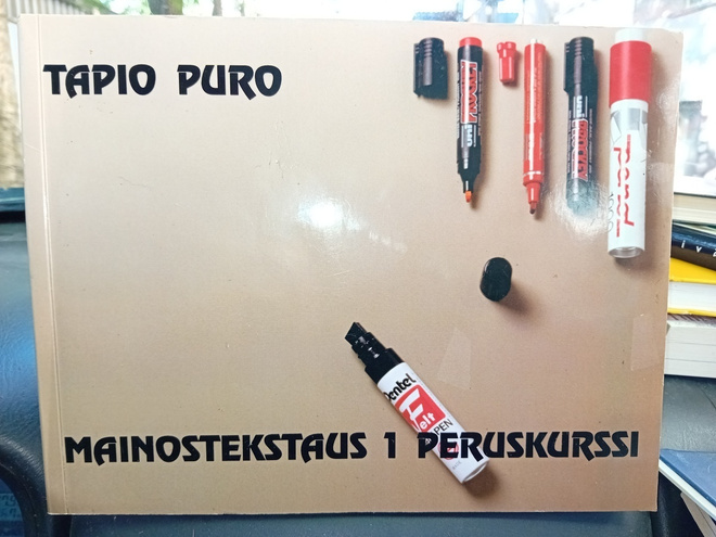 Puro : Mainostekstaus 1 peruskurssi  ( SIS POSTIKULU  )