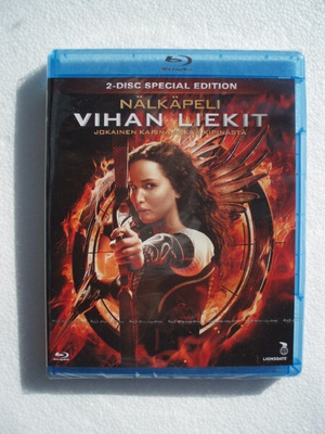 Nälkäpeli Vihan Liekit Blu-ray