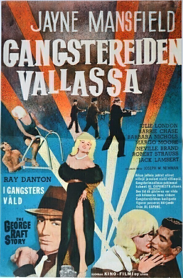 Elokuvajuliste: Gangstereiden vallassa (Jayne Mansfield)