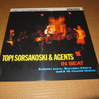 Topi Sorsakoski&Agents LP In Beat v.2020 RED VINYL! UUSI - pikkukuva 1
