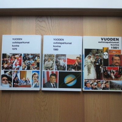 Vuoden uutistapahtumat kuvina v.1979-1981