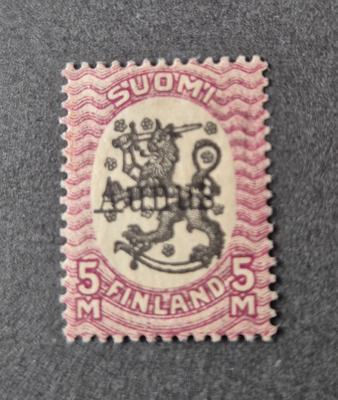 5mk Aunus leimaamaton J Olamo