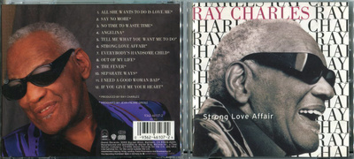 RAY CHARLES . CD-LEVY . STRONG LOVE AFFAIR