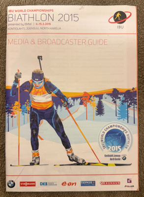 IBU WORLD CHAMPIONSHIPS BIATHLON 2015 MEDIAOPAS