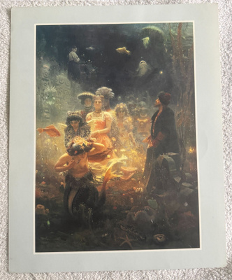 ILJA REPIN - SADKO VEDENALAISESSA VALTAKUNNASSA ARTPRINT