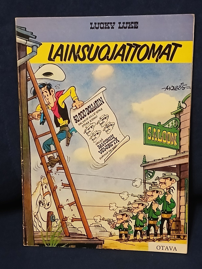 Lucky Luke Lainsuojattomat 1.p