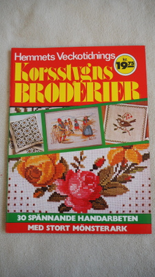 KORSSTYGNS BRODERIER ristipistoja