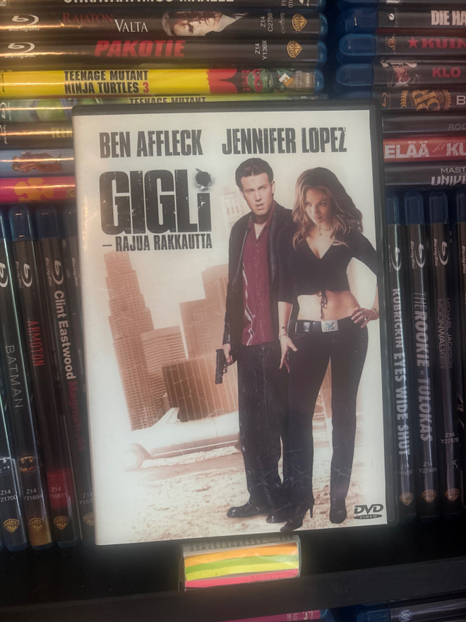 Jennifer Lopez: Gigli rajua rakkautta (2003)