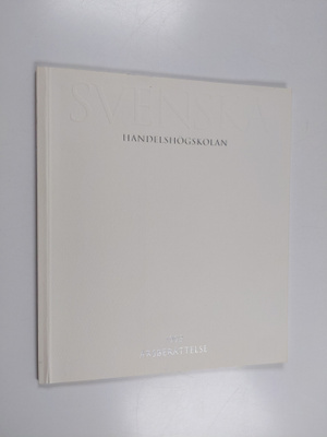 Svenska handelshögskolan 1993 - Ärsberättelse