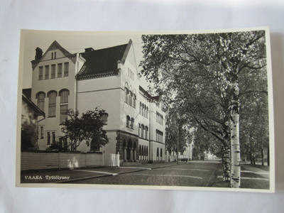 VANHA Postikortti Vaasa 1950-luku Alkup.Mallikappale