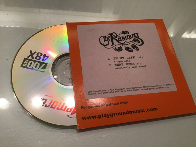 The Rasmus . In my life CDS single