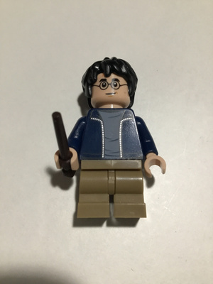 Lego minifiguuri - Harry Potter - Dark Blue Open Jacket