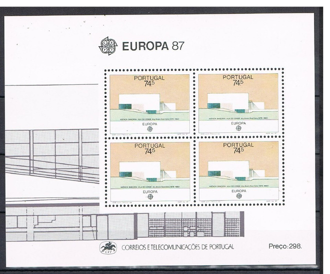 Portugal 1987 - Europa CEPT blokki ++