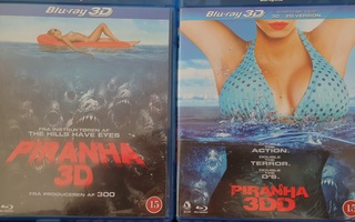 PIRANHA 3D & PIRANHA 3DD  BLU-RAY