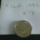 Eritrea 1 cent 1997, km#43 - pikkukuva 1