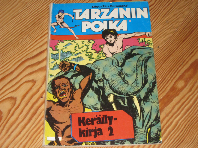 Tarzanin poika Keräilykirja 2 v. 1981