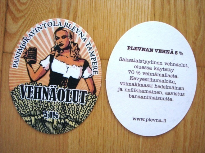 Tuopinalunen Plevna Vehnäolut