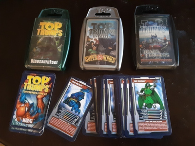 Top Trumps kortteja