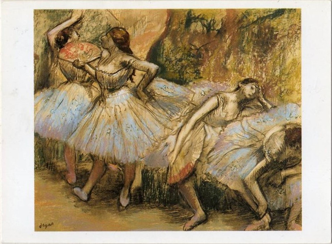 kortti °/** Degas Edgar Sulotar - erilaisia taidekortteja