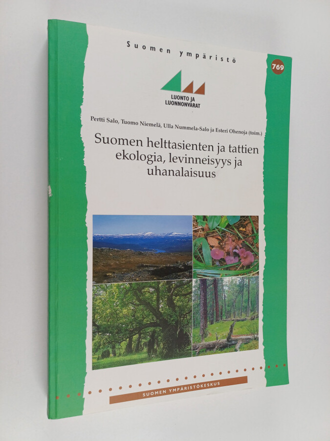 Tuomo Niemelä ym. : Suomen helttasienten ja tattien ekolo...