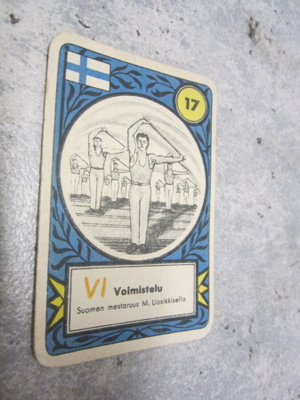 KERÄILYKORTTI BERLIININ OLYMPIALAISTA 1936