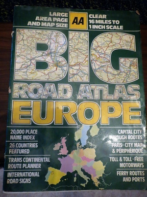 Big Road Atlas Europe
