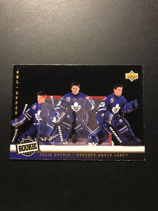 1993-94 Upper Deck All Rookie Team Felix Potvin #285