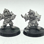Bloodbowl - 2kpl Dwarf Team Thrower [G217] - pikkukuva 1
