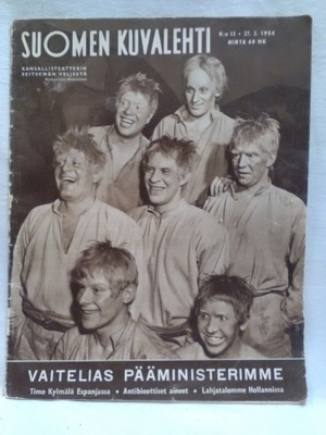 Suomen Kuvalehti N:o 13 1954 maaliskuu