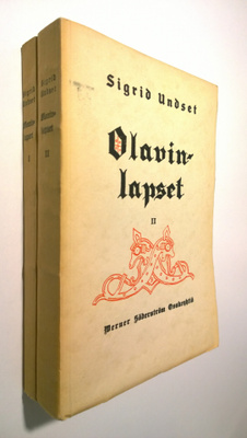 Sigrid Undset : Olavinlapset 1-2