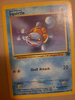 Squirtle 68/82 - Common - Team Rocket