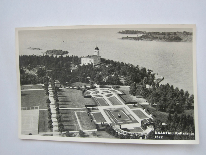 VANHA Postikortti Naantali 1930-l Karhumäki