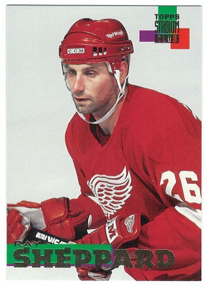 94-95 Stadium Club #40 Ray Sheppard