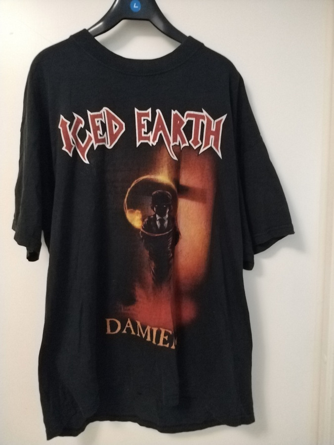 Iced earth damien t-paita