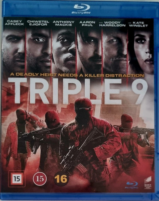 TRIPLE 9 BLU-RAY