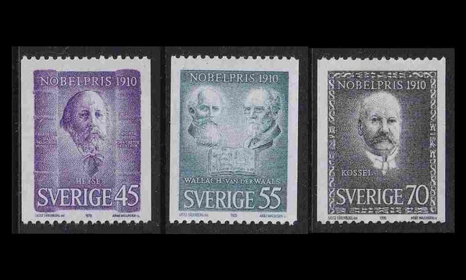 Ruotsi 697-9 ** Nobel-voittajia (1970)