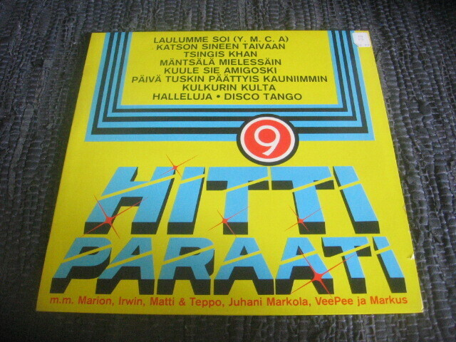 LP - Hittiparaati 9 (Irwin, Marion...)