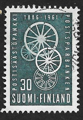 Postisäästöpankki 75v 1961 (LAPE 534) O