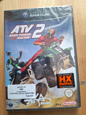 Gamecube ATV Quad Power Racing 2, avaamaton NIB