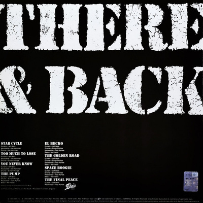 JEFF BECK - THERE & BACK