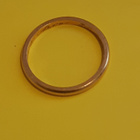 Kultasormus D 18K 750 18mm - pikkukuva 2