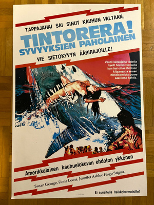 Vanha elokuvajuliste: Tintorera!