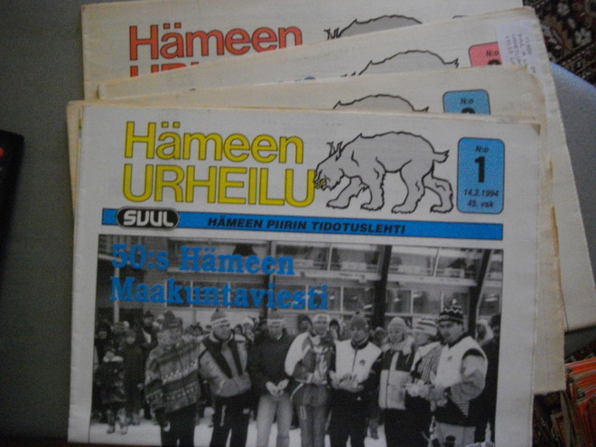 Hämeen Urheilu 1-4/1994 (17.3)