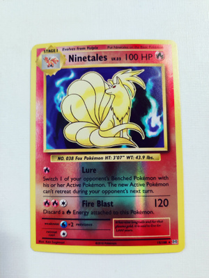 Ninetales 15/108 XY Evolutions Reverse Holo Rare