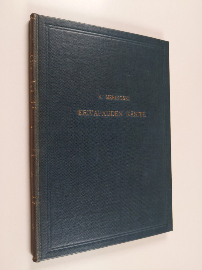 V. Merikoski : Erivapauden käsite