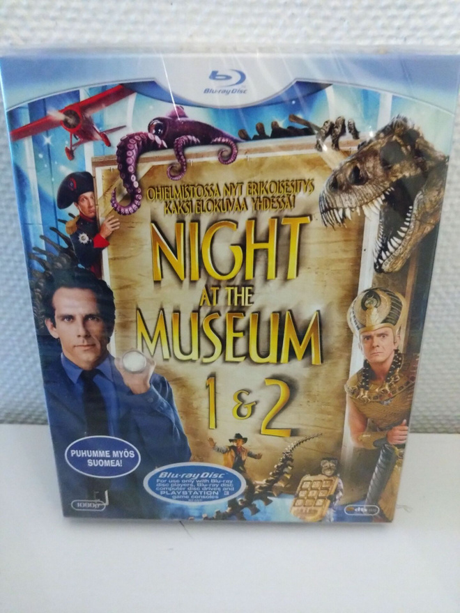 Night at the Museum 1-2 - Yö Museossa (2x Blu-ray)