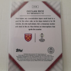 Declan Rice, Erikoiskortti. Topps Superstars - Elite Focus - pikkukuva 2