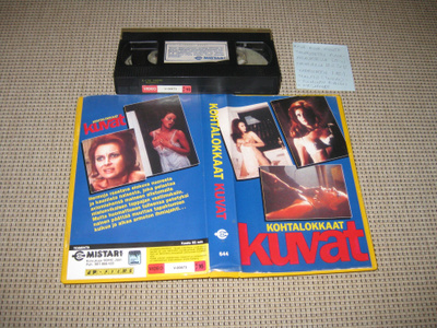 Kohtalokkaat Kuvat-VHS (Giallo, Luciano Ercoli, Susan Scott)