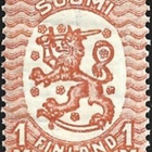 1925 M-17 S 1 mk punertavanoranssi HR ** LaPe 118 A W 1 - pikkukuva 1
